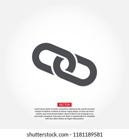Vector icon chain 10 EPS