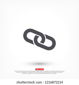 Vector icon chain 10 EPS