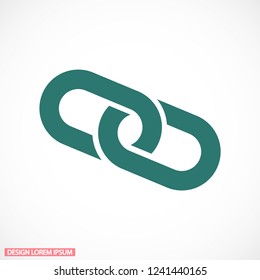 Vector icon chain 10 EPS