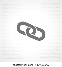 Chain Icon Isolated Sign Symbol Vector: vetor stock (livre de direitos ...