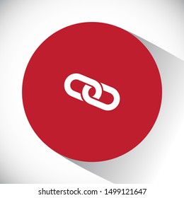 Vector icon chain 10 EPS . Lorem Ipsum Illustration design