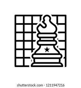 Vector icon for Chess