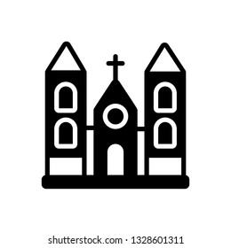 Vector icon for church
