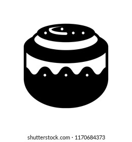 Vector icon for cinnamon roll