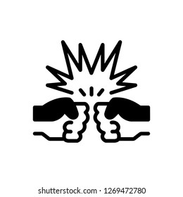 Vector icon for clash