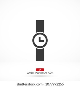 Vector icon clock 10 EPS