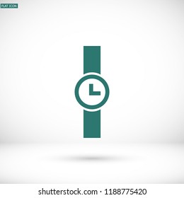 Vector icon clock 10 EPS