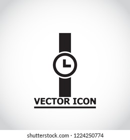 Vector icon clock 10 EPS