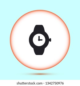 Vector icon clock 10 EPS