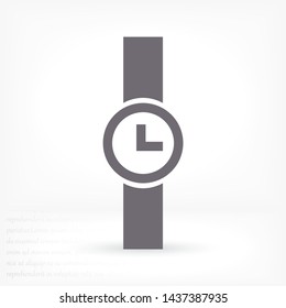 Vector icon clock 10 EPS . Lorem Ipsum Illustration design