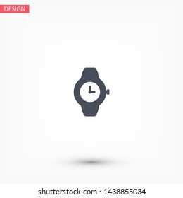 Vector icon clock 10 EPS . Lorem Ipsum Illustration design