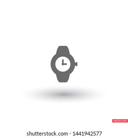 Vector icon clock 10 EPS . Lorem Ipsum Illustration design