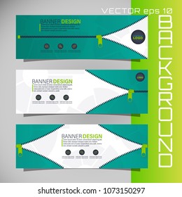 Vector icon closed and open zipper, fastener. Zipper buttoned.Poster flyer pamphlet brochure cover design.Can be used for presentation, flyer and leaflet, brochure, corporate report, marketing.