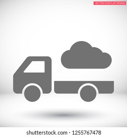 Vector icon cloud 10 EPS