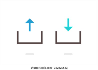 Vector Icon: Cloud computing