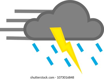 vector icon cloudy wind cloud