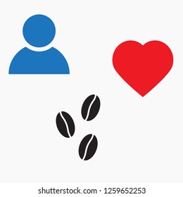 Vector icon coffee 10 EPS