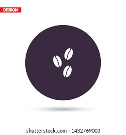 Vector icon coffee 10 EPS . Lorem Ipsum Illustration design
