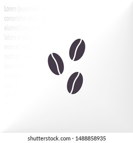 Vector icon coffee 10 EPS . Lorem Ipsum Illustration design