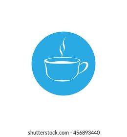 Vector icon of coffee cup