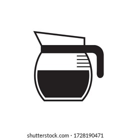 Vektor-Ikone einer Kaffeekanne