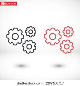 vector icon cogwheel