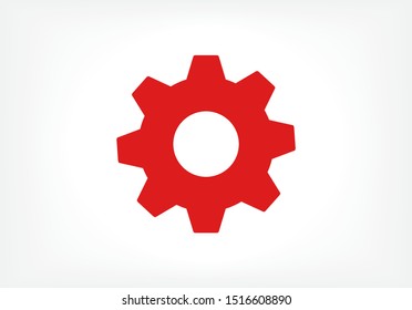vector icon cogwheel . Lorem Ipsum Illustration design