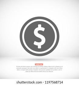vector icon coin