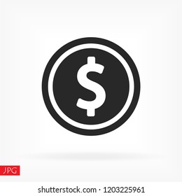 vector icon coin