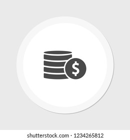 vector icon coin