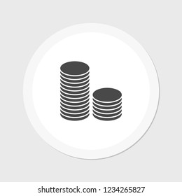 vector icon coin