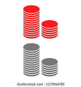 vector icon coin