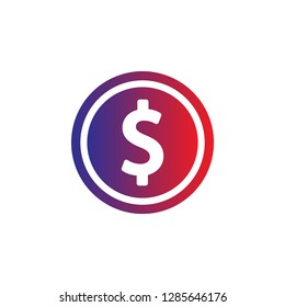 vector icon coin