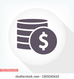 vector icon coin