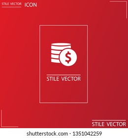 vector icon coin