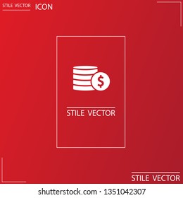 vector icon coin