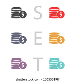 vector icon coin