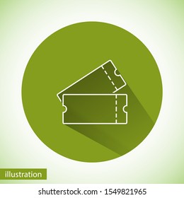 vector icon coin. lorem ipsum Flat Design JPG