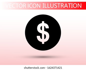 vector icon coin. lorem ipsum Flat Design JPG