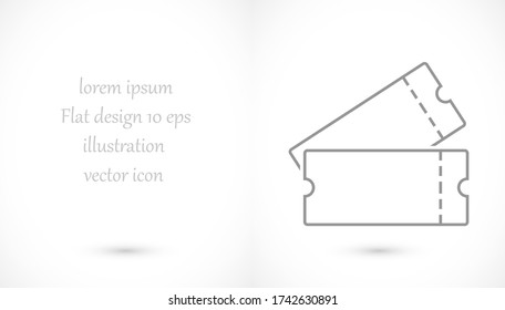 moneda de icono vector. lorem ipsum Flat Design JPG