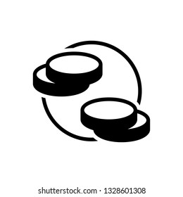 Vector icon for coins