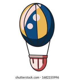  Icono del vector. El globo colorido se puede utilizar para fondos de paredes, rellenos de patrones, fondos de páginas web, texturas superficiales.