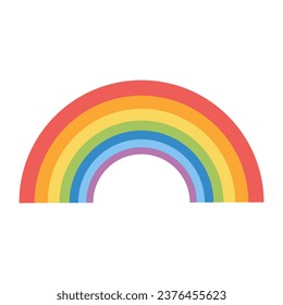 vector  icon colorfull rainbow illustration