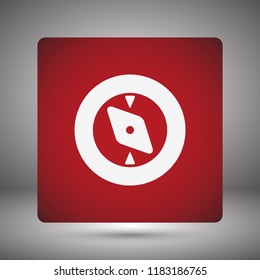 Vector icon compass 10 EPS