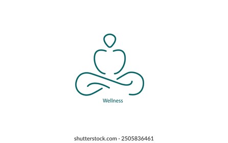 Vector Icon: Comprehensive Wellness and Health Emblem