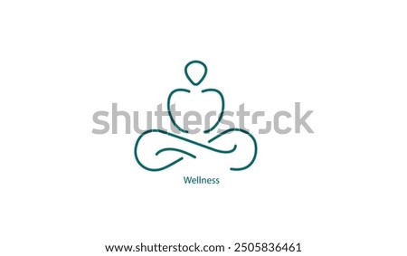 Vector Icon: Comprehensive Wellness and Health Emblem