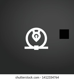 Vector vector icon. Vector concept stroke symbol design. Thin graphic elements vector illustration, outline pattern for your web site design, logo, UI. EPS 10.