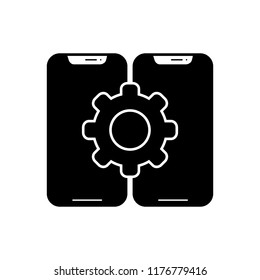 Vector icon for configuration