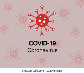 icono vector, virus de la corona, virus de la corona (covid-19, elementos infográficos, ilustraciones y símbolos
