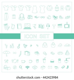 Vector icon for create website, banner  or application.